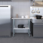 Commercial Stainless Steel Food Prep Work Table 18 x 30