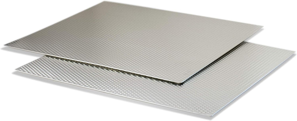 Range Kleen Silver Counter/Table Protector Mat - 17" x 20" - 2 Pack