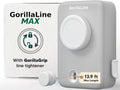 GorillaLine Max - Retractable Clothesline Indoor Outdoor Clothes Line - Heavy Duty Clothes Drying Laundry Line - Wall Mounted Drying Rack - Air Dry Clothing - Max Tighten with GorillaGrip