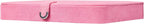 Mele and Co Cameron Plush Fabric Jewelry Box in Pink