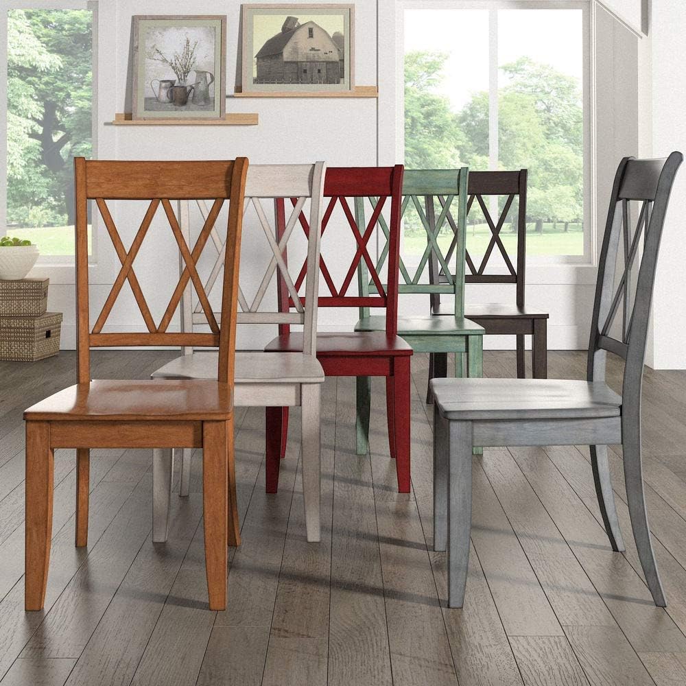 Inspire Q Eleanor X Back Wood Dining Chair (Set of 2) by Classic Dining Chair...