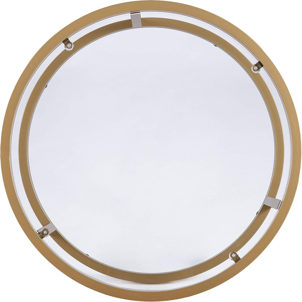 SEI Furniture Evelyn Glam Nesting Coffee Table 2-pc Set, Gold