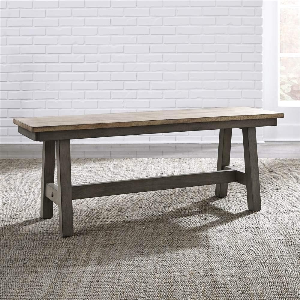 Liberty Furniture Industries Lindsey Farm Backless Bench, W48 x D14 x H18, Li...