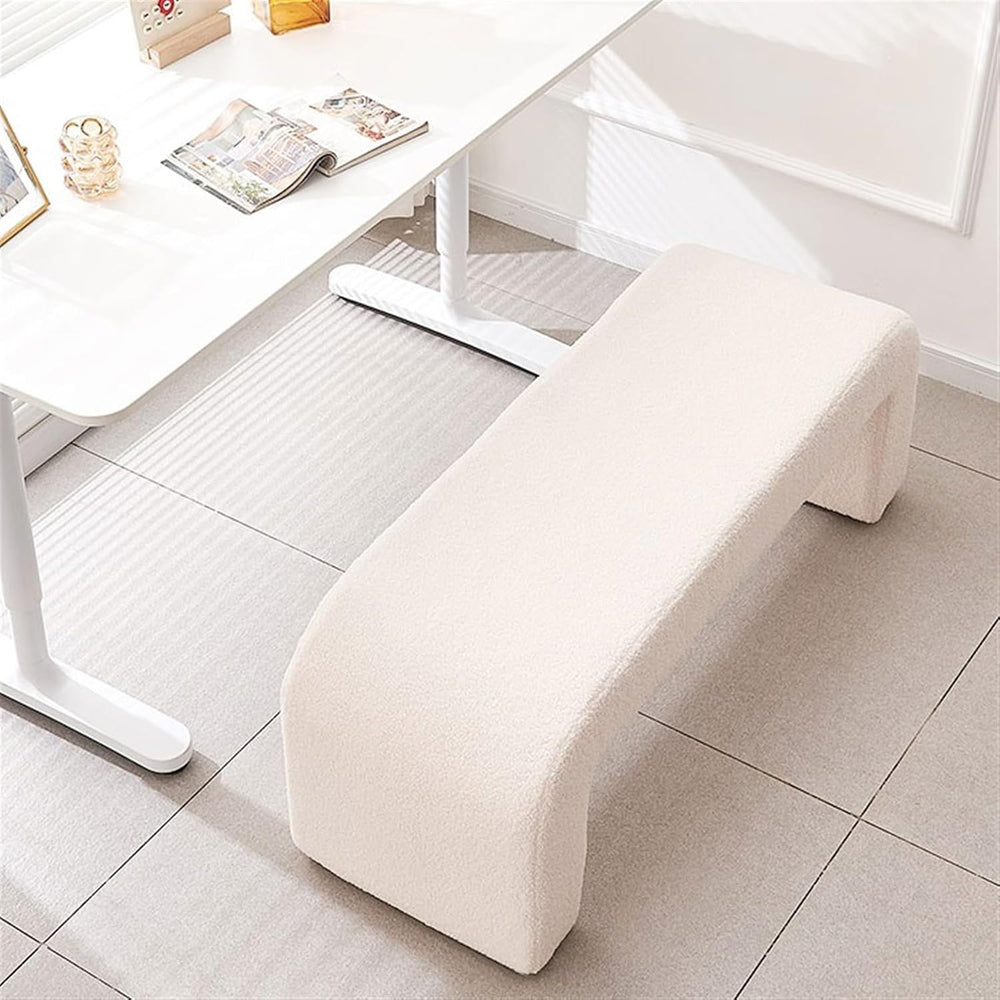 Modern Home Entryway Shoe Stool Bedroom Bedside Clothing Store Bench Fitting ...