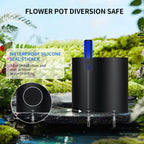 Sdstone Fireresistant Waterproof Flower Pot Diversion Safe with Key Lock,Stainless Steel Secret Hidden Safe,Perfect for Hiding The Valuables Inside (Black) Plants Not Include