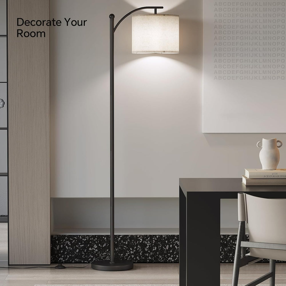 SUNMORY Arc Floor Lamp, Modern Floor Lamp with 3 Color Temperatures Bulb