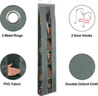 Lirex Over The Door Organizer, 2 Pack Handbag Storage with 6-Tier Space-Saving for Door or Closet, Handbag Hanger, Dark Grey
