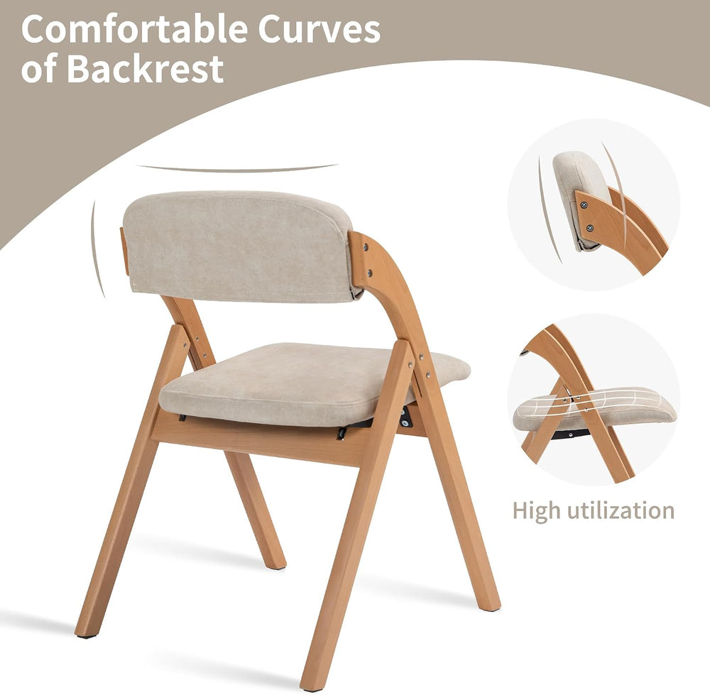 Folding Chairs with Padded Seats