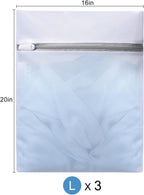 BAGAIL Laundry Bags Mesh Wash Bag for Intimates Lingerie and Delicates (3L)