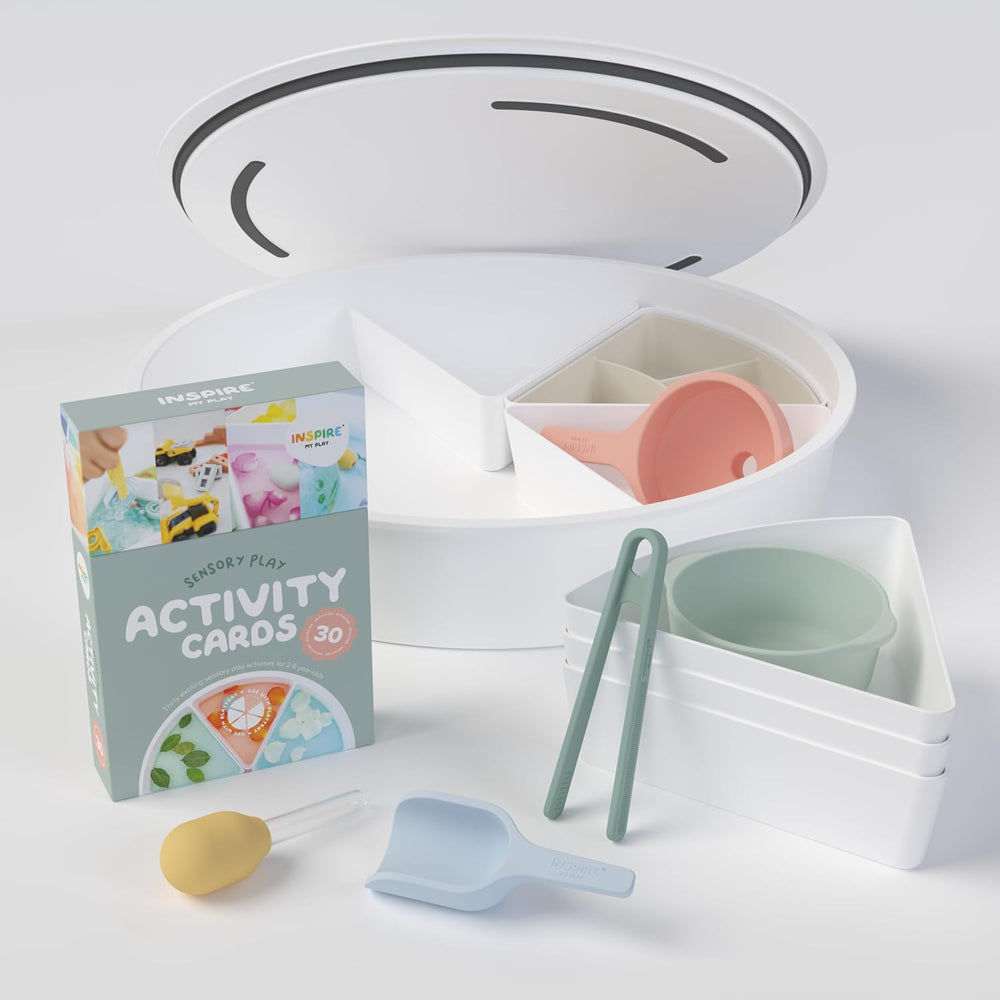 Starter Bundle | Sensory Bin with Lid | Tuff Tray Accessories | Sensory Bin a...
