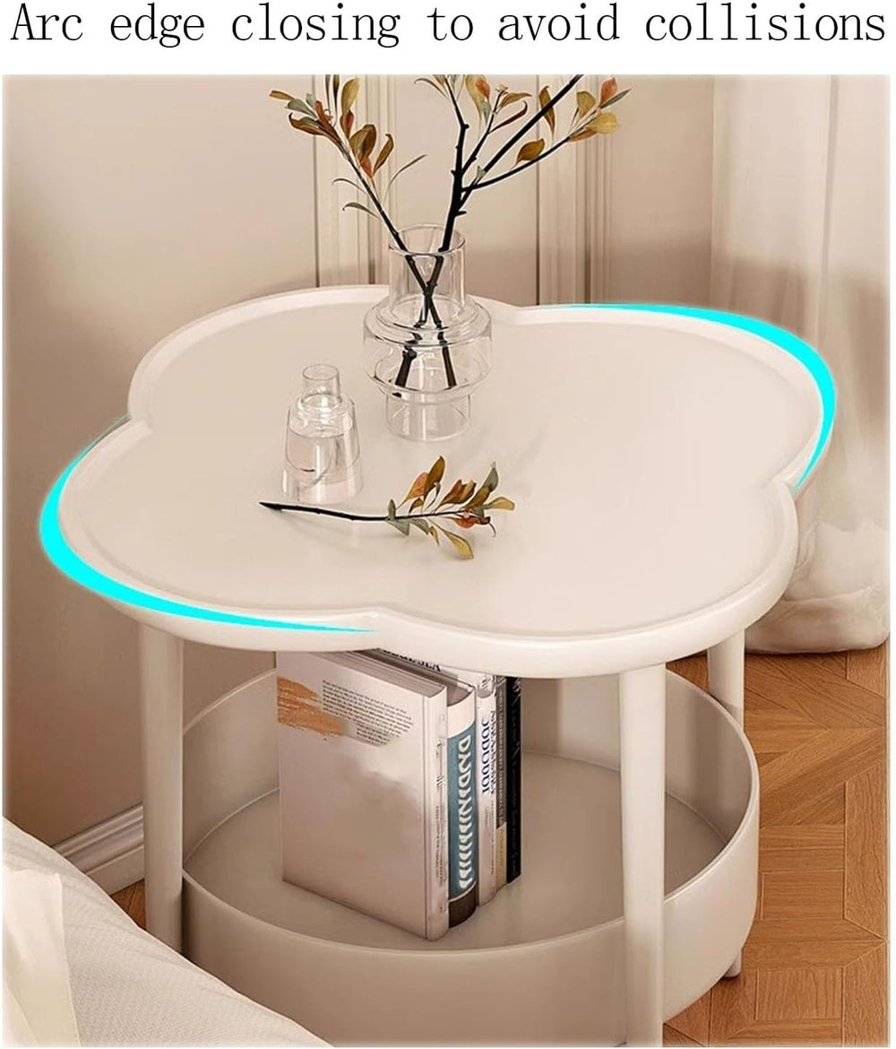 Sofa Side Table, Small Living Room Table, Tea Cabinet, Bedside Table for Smal...