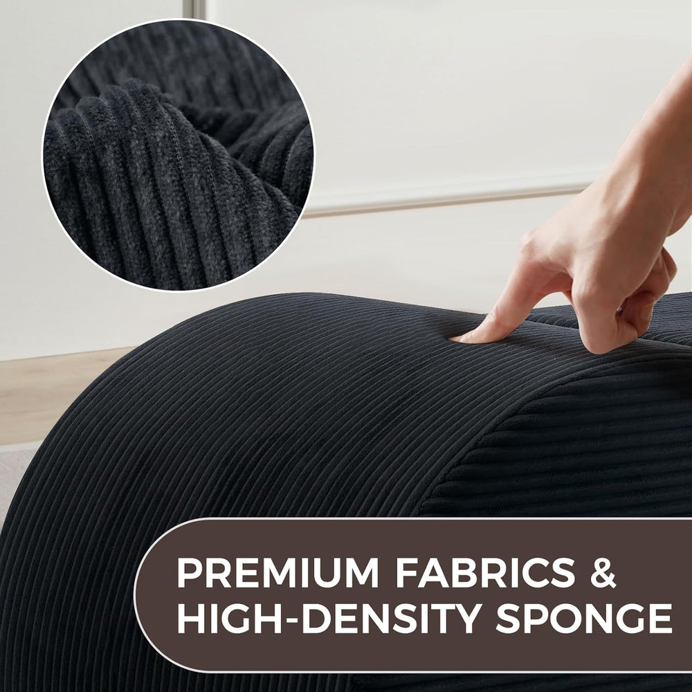 Yoga Chair Lounge for Adult, Ergonomic Chaise Lounge Chair with Side Pocket, ...