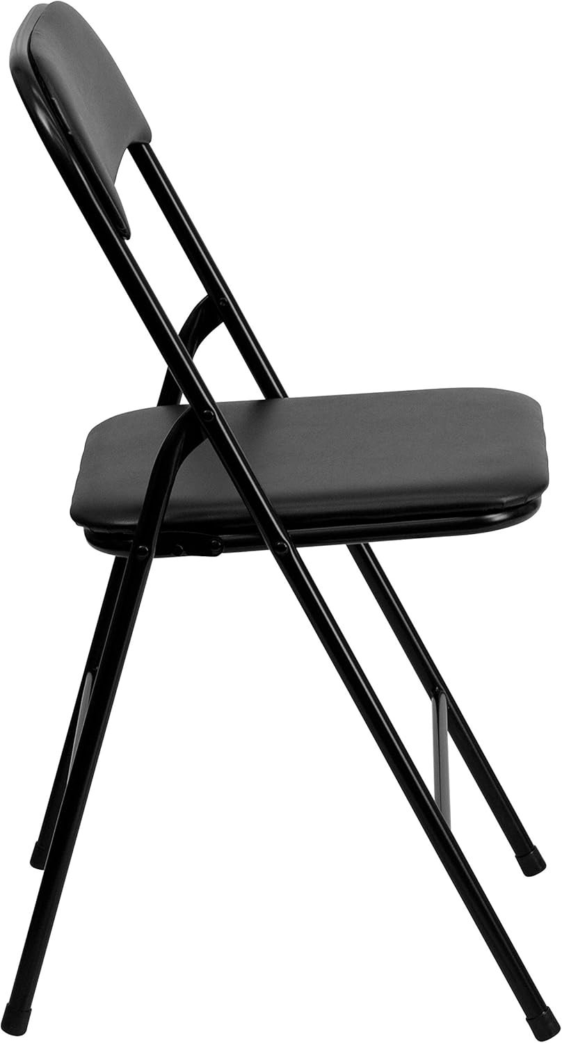 Flash Furniture Madison 5-Piece Folding Card Table and Chairs Set, Portable E...