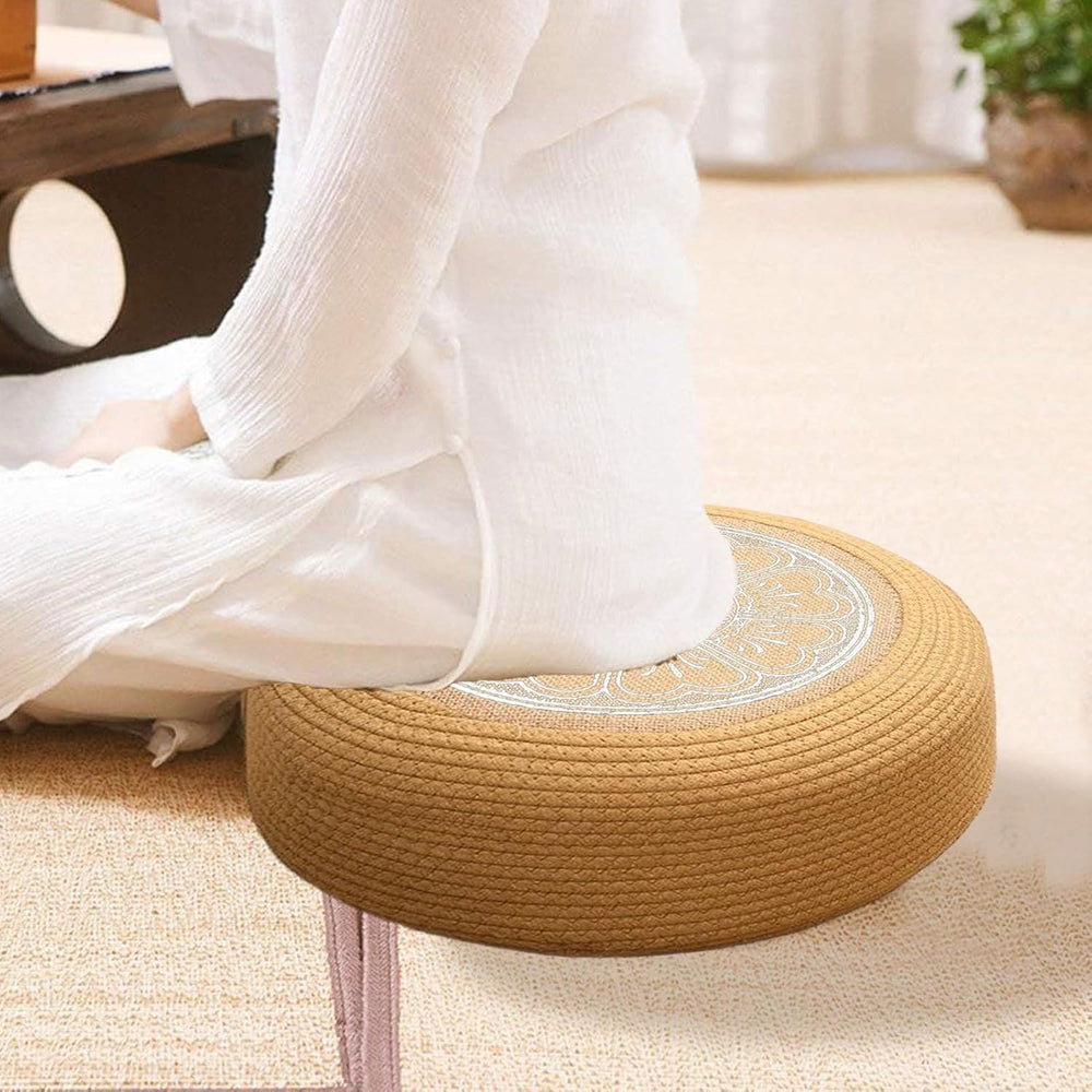 Deck Outdoor Rattan Stool - Coastal Living Outdoor Ottomans, Waterproof Porch...