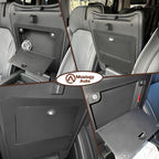 Muslogy for Pilot Center Console Organizer & Dash Storage Tray & Magnet Armrest Hidden Storage Compartment 3PCS Set Compatible with Honda Pilot 2025 2024 2023(Console +Dash Tray+Hidden Organizer)