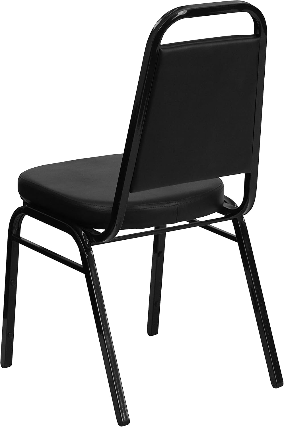 Flash Furniture Hercules Vinyl Banquet Chair, Black, 4-Pack