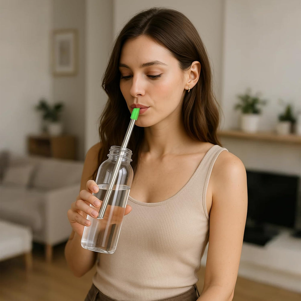 Sursip Stainless Steel Water Filter Straws