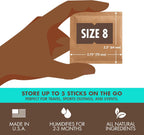 Boveda 65% Two-Way Humidity Control Packs for Storing Up to 5 Items – Size 8 – 10 Pack – For Small Travel Boxes – Moisture Absorbers – Humidifier Packs – Hydration Packets in Resealable Bag
