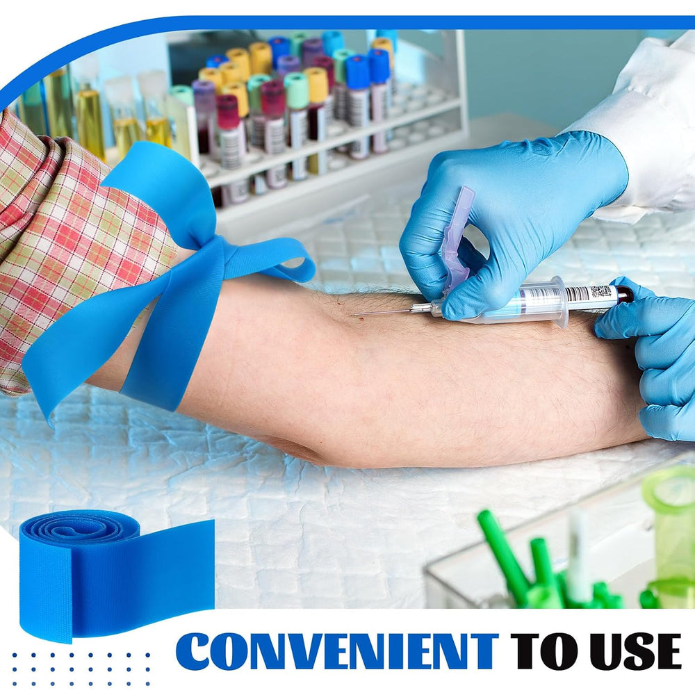 500 Pack Disposable Tourniquet Bulk Latex Free Medical Tourniquet