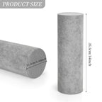 2 Pcs Vertical Headband Holder Organizer Soft Velvet Hairband Dislay Stand Head Band Holders for Girls, Gray