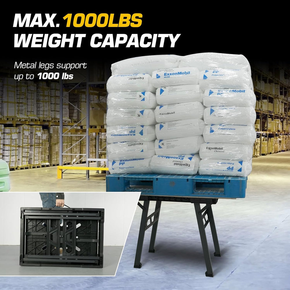 Express Folding Work Table, Easy Setup Portable Folding Work Table & Port...