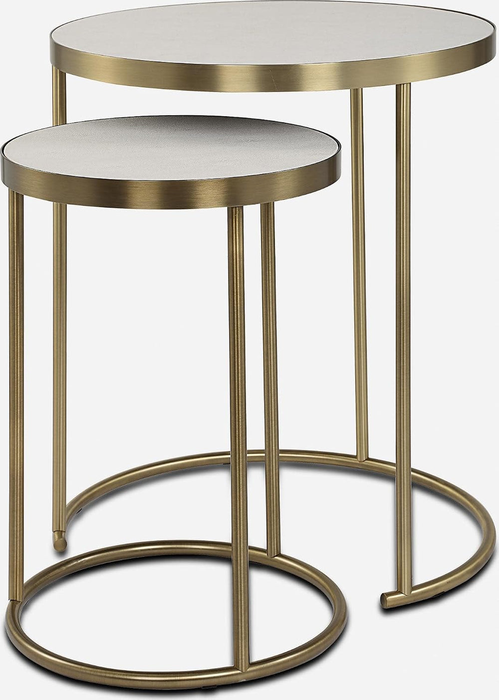 Uttermost 50007 Aragon - Nesting Table (Set of 2)-24 Inches Tall and 19.5 Inc...