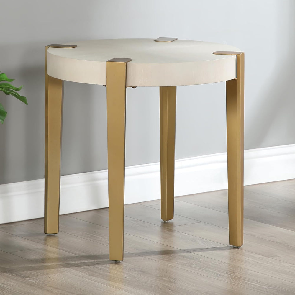 Steve Silver Furniture Gracie End Table, 24" H Table, Contemporary/Moder...