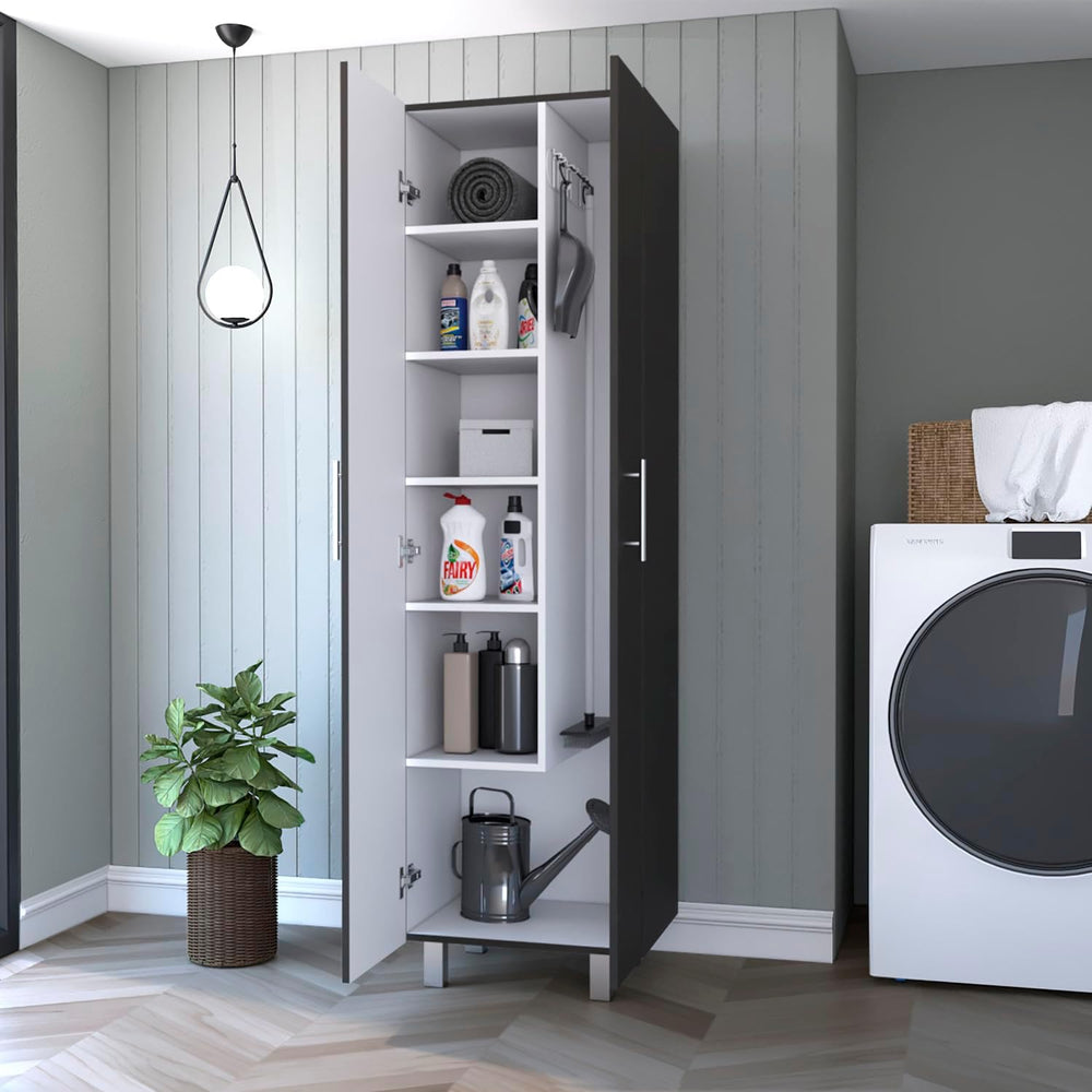 2-Door Rectangle Closet Pantry: Modern Storage Solutions