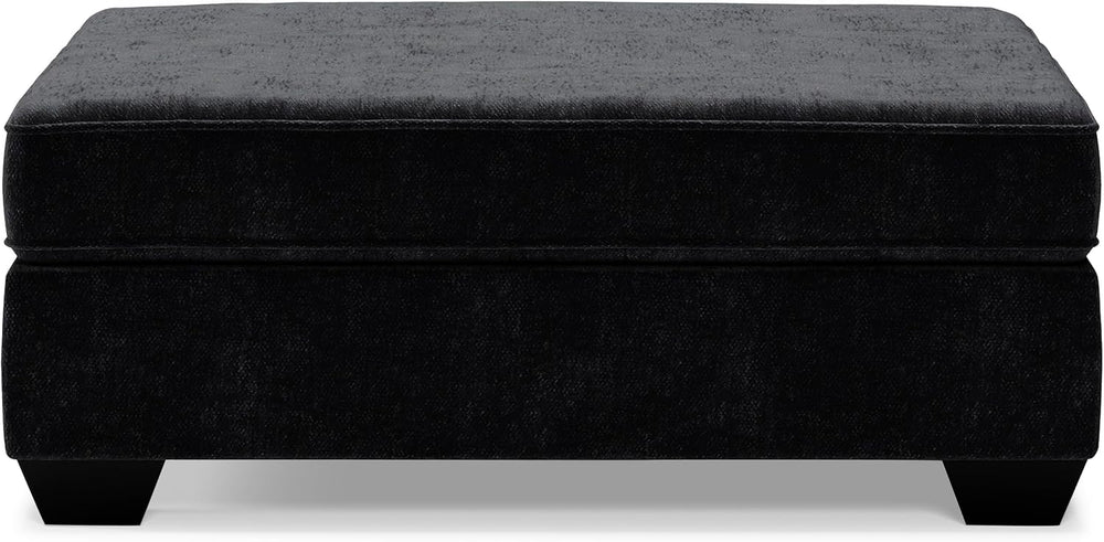 Signature Design by Ashley Lavernett Contemporary Square Oversized Accent Ott...