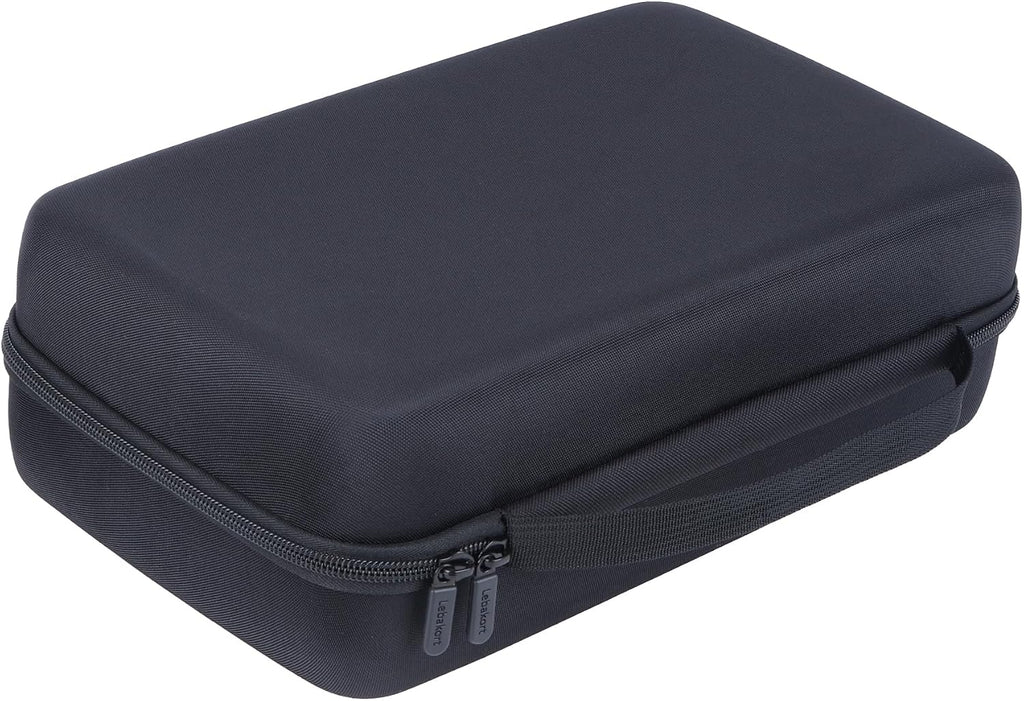 Lebakort Storage Case Compatible with MEGATEK 12.5" / Pofoto 12.5" / WONNIE 12.5" / ieGeek 12.5" / DBPOWER 12" Portable DVD Player (Black, for 12-12.5 Player)
