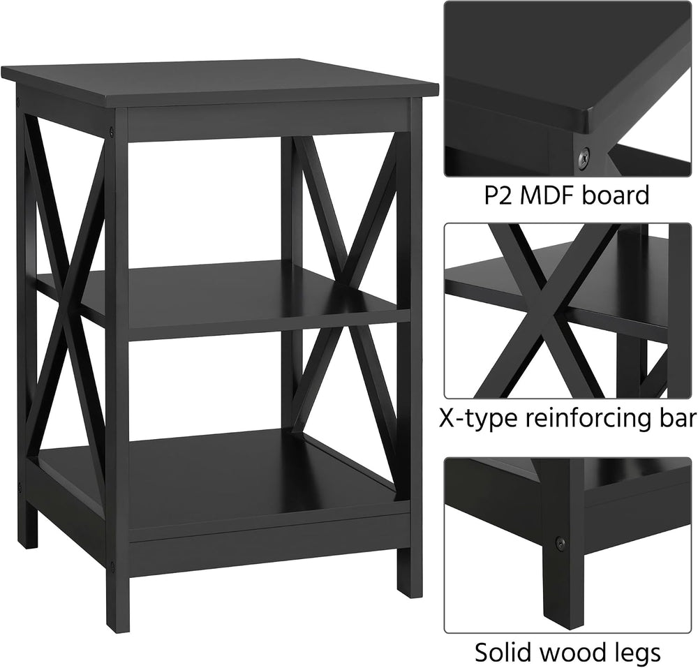 Yaheetech Lift Top Coffee Table and End Table Sets, 3-Piece Living Room Set |...