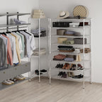 24" Deep x 42" Wide x 74" Height Wire Shelving Kit | 8-Tier | NSF Commercial Storage Rack Unit