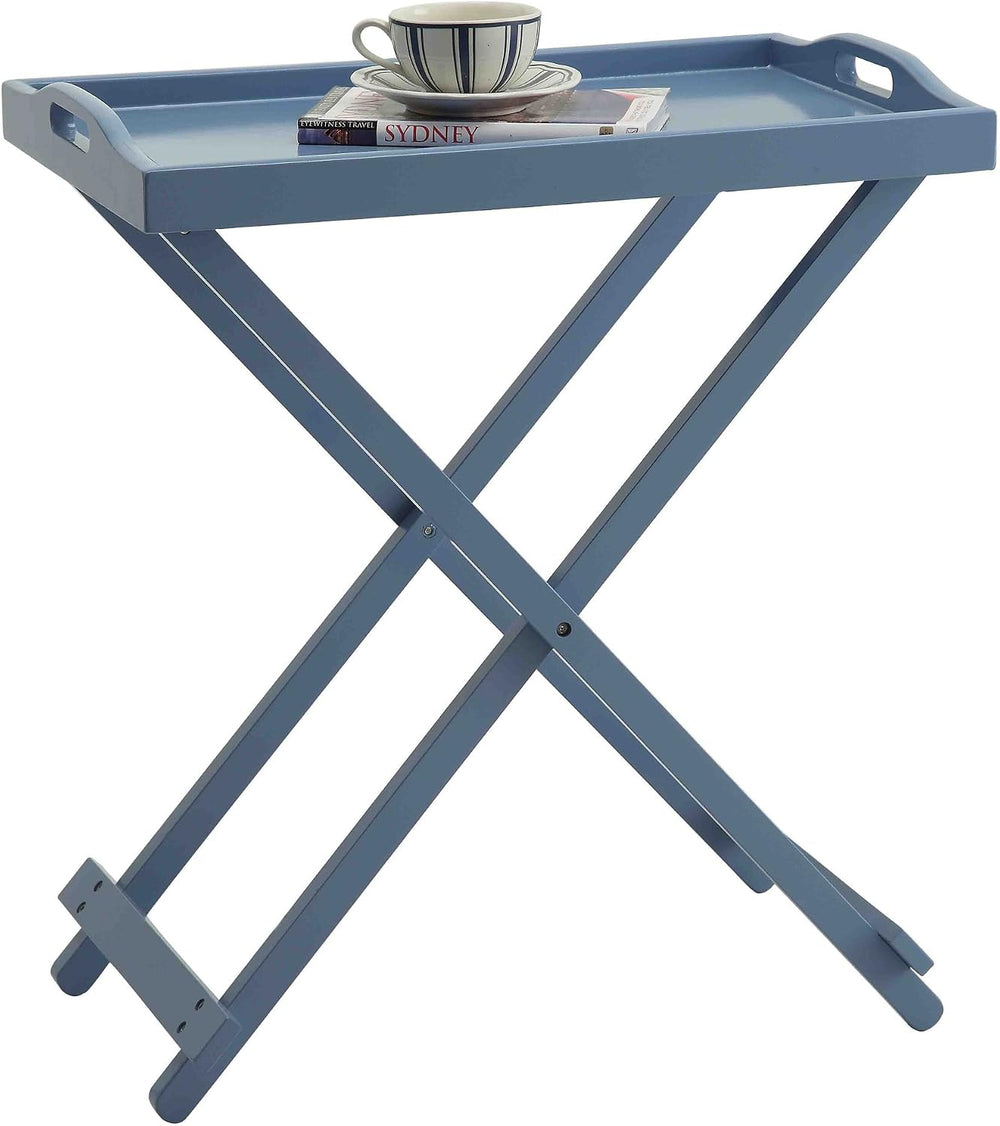 Convenience Concepts Designs2Go Tray Table, Blue