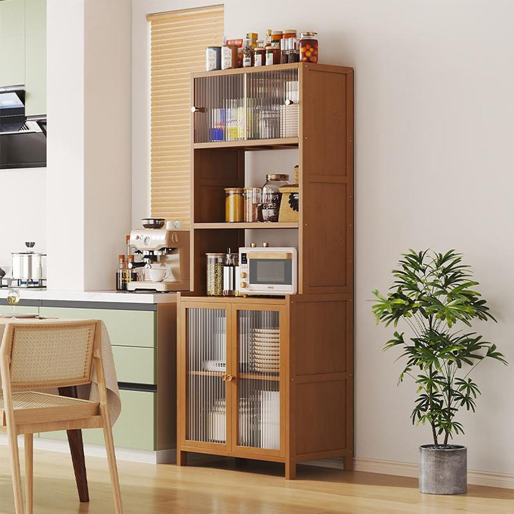 Wide Pantry Storage Cabinet, Pantry Storage Cabinet with Doors, Freestanding ...
