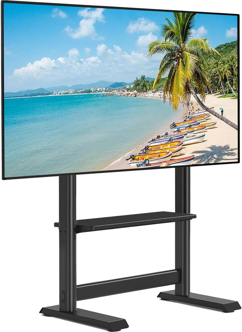 TVON Heavy Duty Floor TV Stand for 55-100 inch Large TVs up to 150 lbs | Tall...