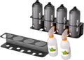 Ultrawall Spray Can Holder Rack, Wall Mounted Spray Bottle Holder, Garage Wall Mount Shelf, Utility Storage Rack, Tool Storage Rack