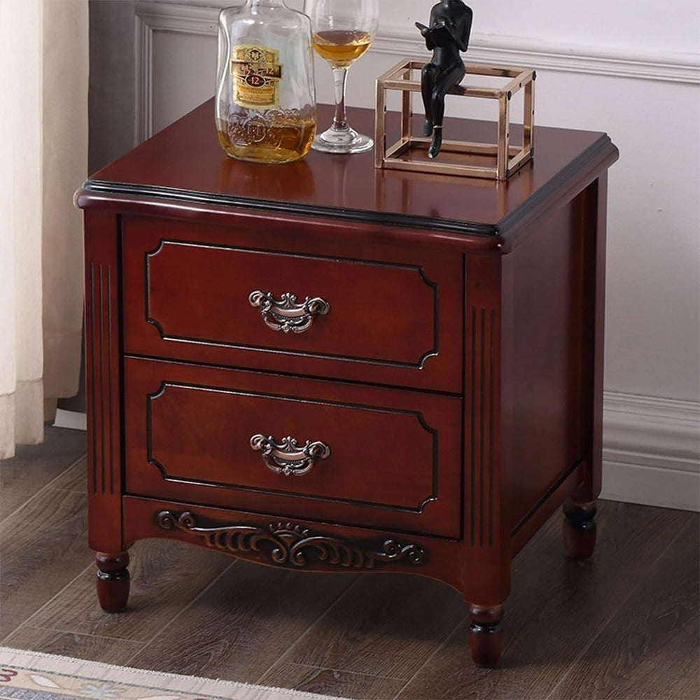 Bed Side Table Modern Mid-Century for Nightstand for Bedroom Or End Table Liv...