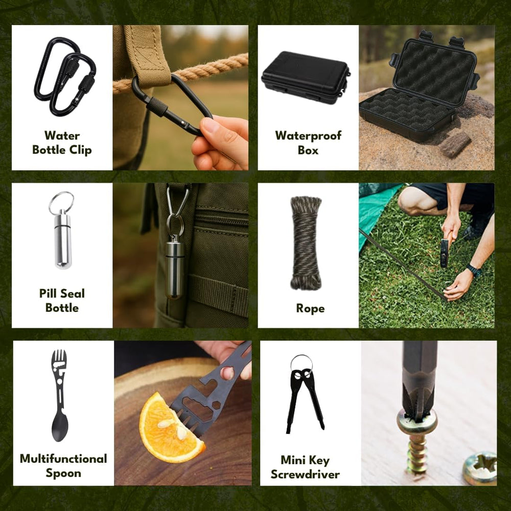 Advent Calendar Survival Kits for Men - 24 Days