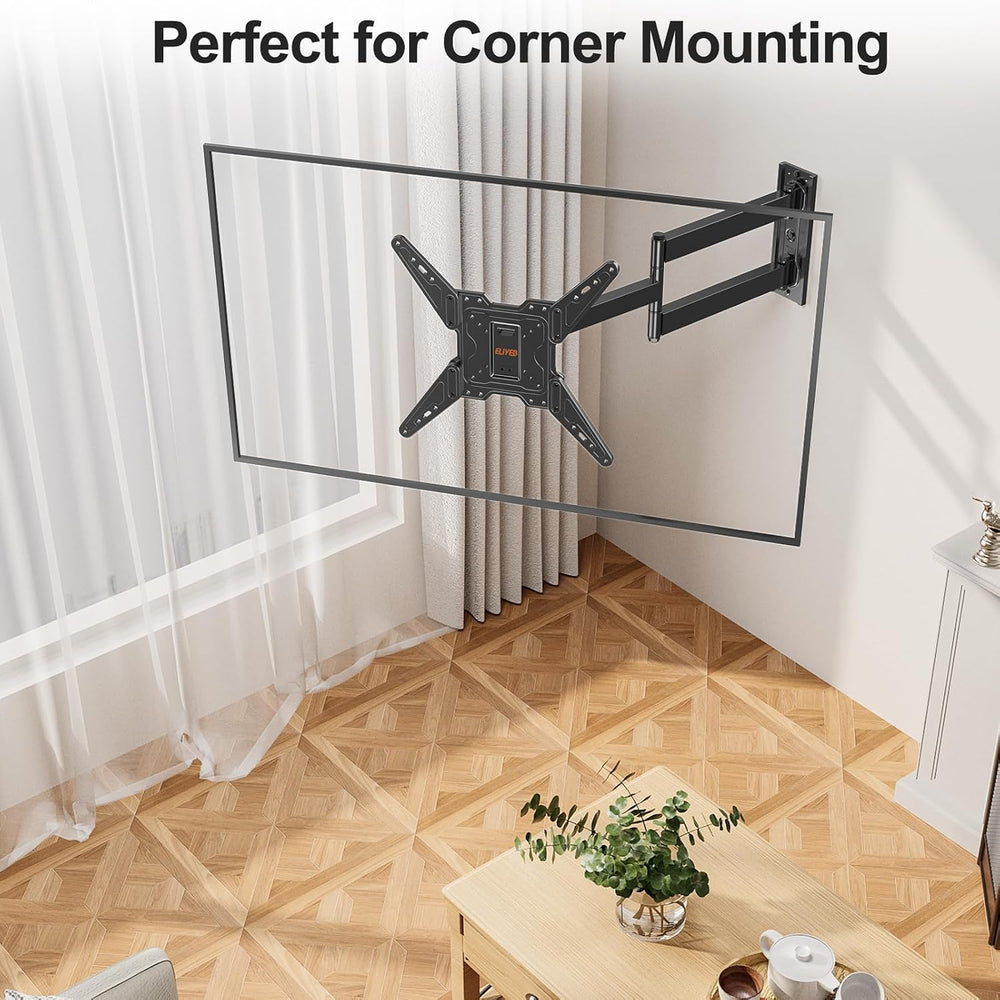 ELIVED 31.3in Long Arm TV Mount for 32-65" TVs, Max VESA 400x400, 99 lbs...