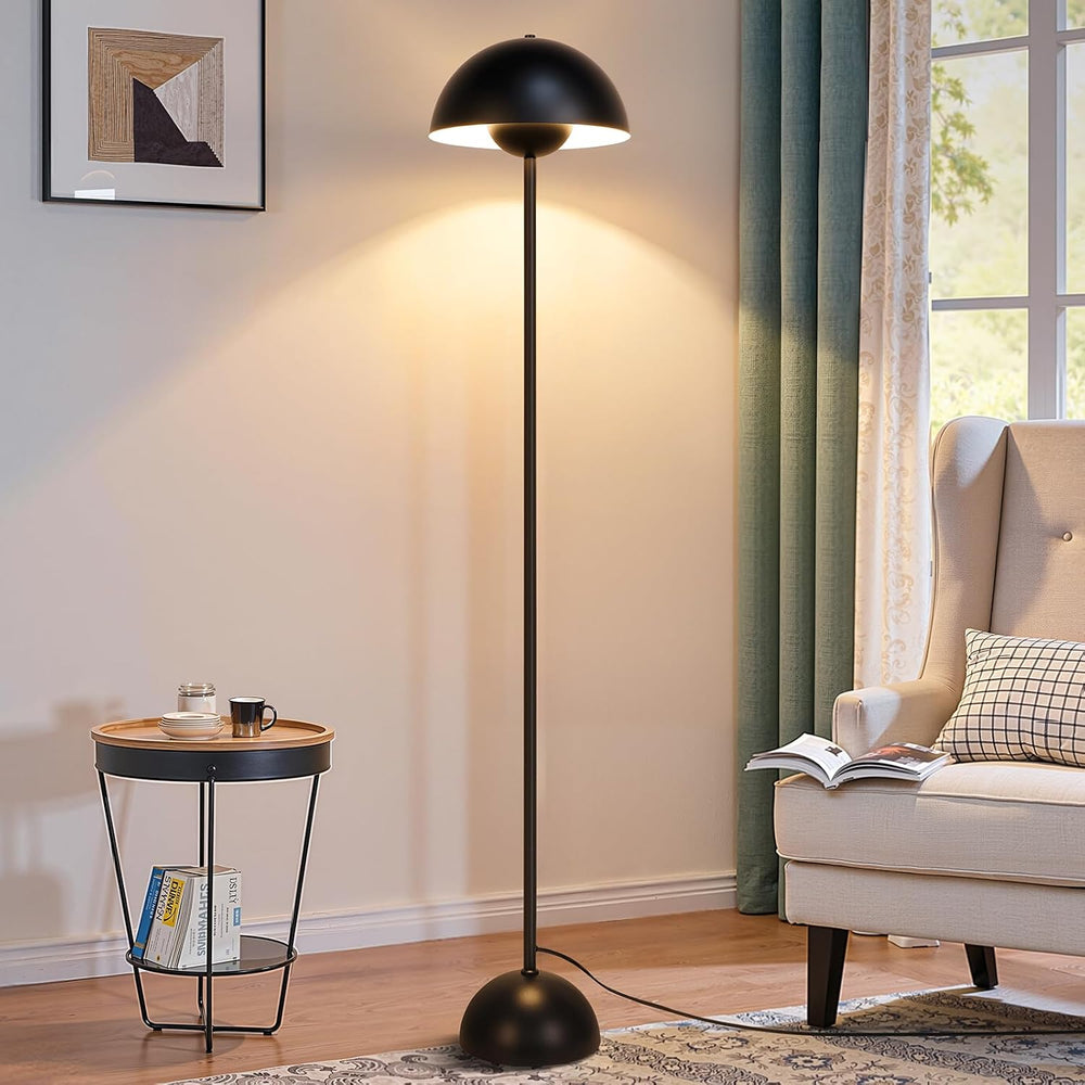 Coucrek Floor Lamp, 66'' Industrial Black Lamp for Living Room