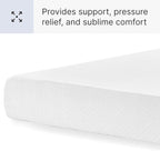 Signature Design by Ashley Full Size 8 Inch Medium Firm Charcoal Gel & Green Tea Infused Memory Foam Mattress for Pressure Relief, Fiberglass Free, Mattress In A Box