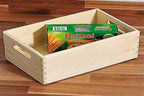 Kesper 11.81" x 7.87" x 5.51" Pinewood Storage Box