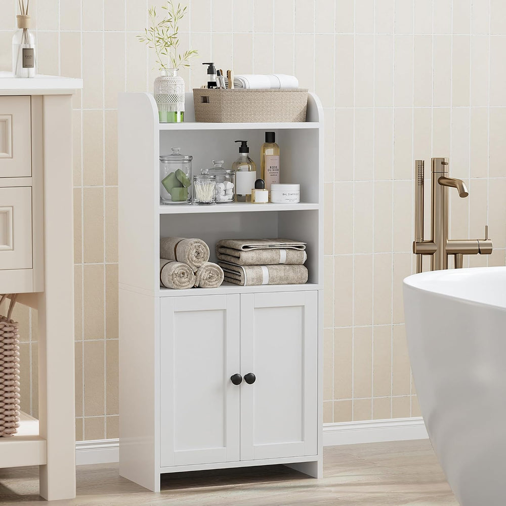 Homhedy Small Bathroom Storage Cabinet, Toilet Paper Storage Cabinet | Bathro...