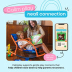 Kids Rocking Chair – Sensory Rocker for Kids Ages 3-8 – Calming Chair for Autism & Sensory Seating – Indoor Rocker for Focus, Relaxation & Quiet Time