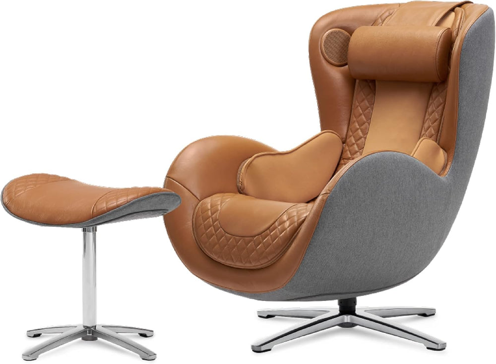 NOUHAUS Heated Classic Massage Chair Full Body and Spot Massaging Recliner wi...