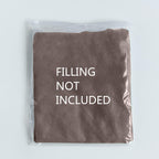 YuppieLife Big Durable Bean Bag Cover for Adults(Just Cover,No Filler) 4Ft Machine Washable Large Size Sofa Cover （Chocolate）