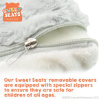 Animal Adventure | Sweet Seats | Pink Bear Children's Plush Chair