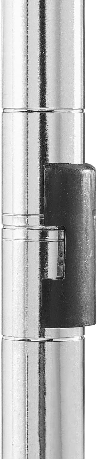 Whitmor Supreme Baker’s Rack with Food Safe Removable Wood Cutting Board - Chrome