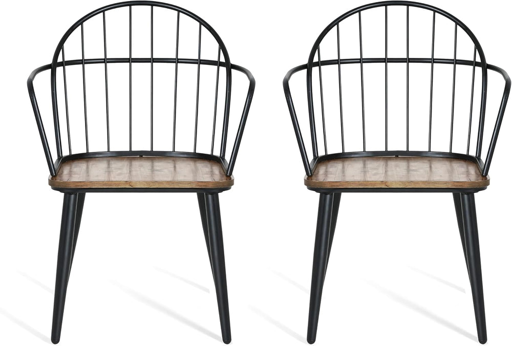 Christopher Knight Home Drats Dining Chairs Set of 2, Accent Dining Chair, Bi...
