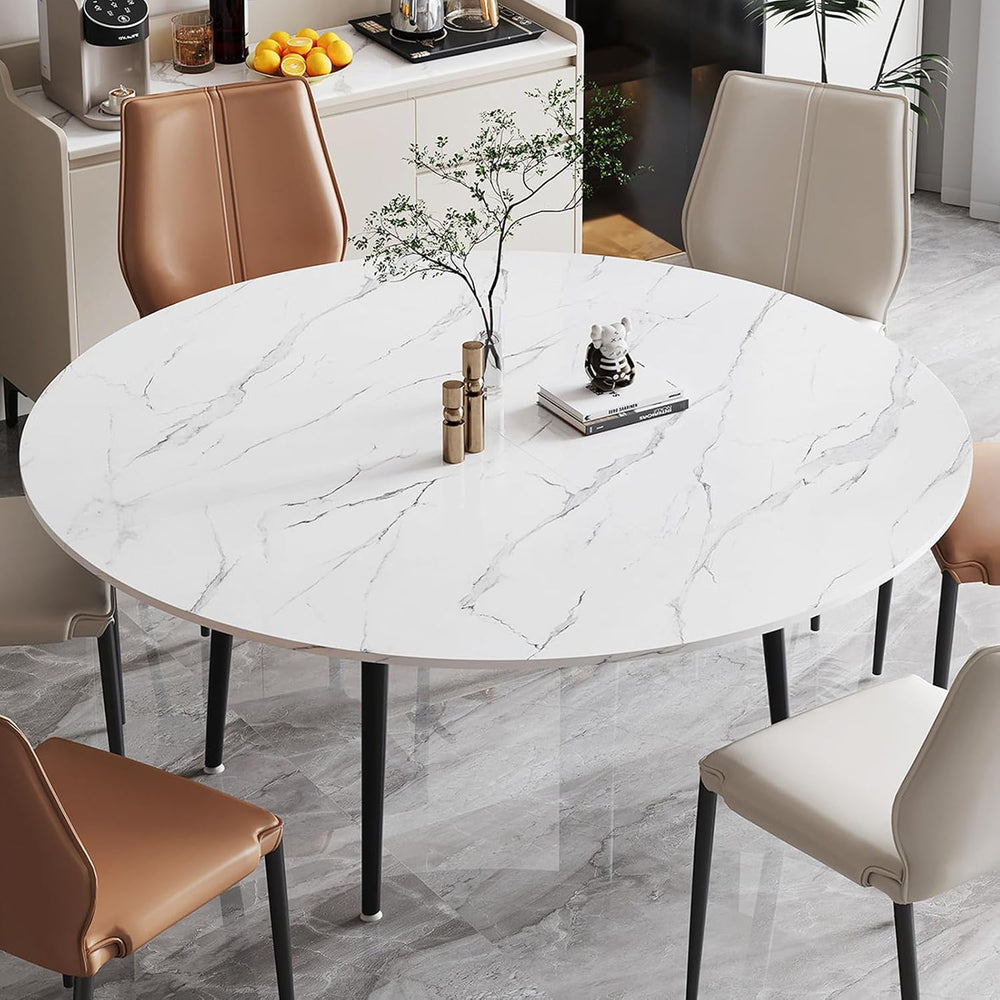 Big Foldable Round Table Tops only Extender, Large Round Folding Tabletop Ext...